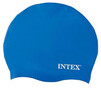 Шапочка для плавания Intex Silicone Swim Cap, синяя (55991-2)