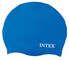 Шапочка для плавання Intex Silicone Swim Cap, синя (55991-2)
