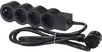 Удлинитель Legrand стандарт 4хSchuko, 16 А, с кабелем 1.5 м, черный (694553)