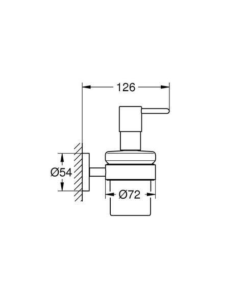 Дозатор для жидкого мыла Grohe QuickFix Start (41195000) (CV031957) изображение 5