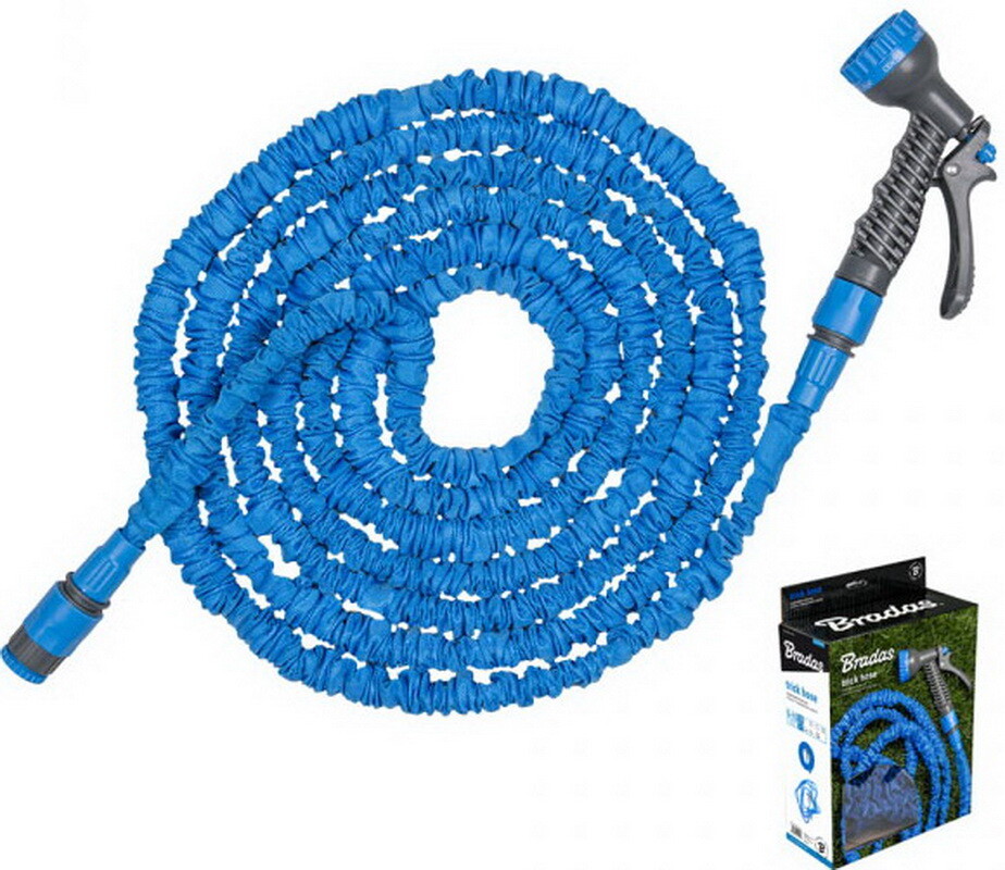 

Шланг растягивающийся (комплект) BRADAS TRICK HOSE голубой, 10-30 м (WTH1030BL)