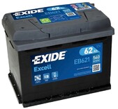 Акумулятор Exide Excell 6CT-62Ah Аз (EB621)