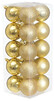 Набір ялинкових іграшок Jumi 6 см, 20 шт. (золотий) (5900410348257)