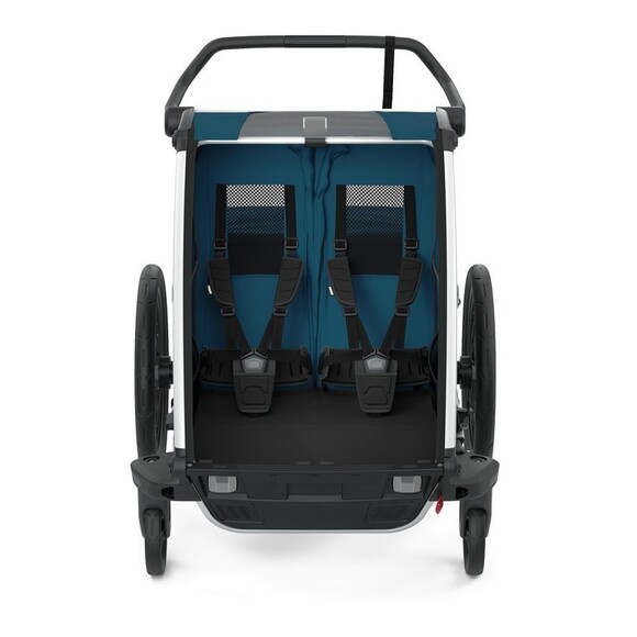 Детская коляска Thule Chariot Cross Double Majolica Blue (TH 10202023) изображение 3