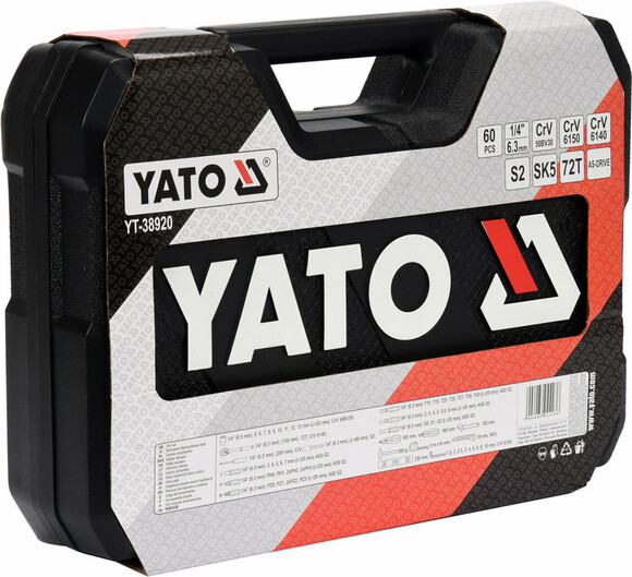 Набор инструментов Yato YT-38920 изображение 4