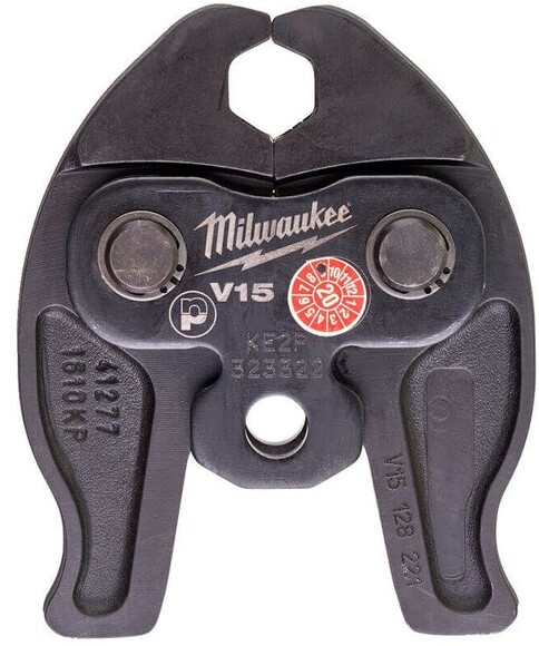 Сменные пресс-клещи Milwaukee J12-V15, для опрессовки труб (4932430262)