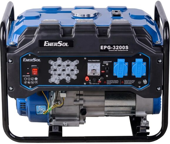 Бензиновый генератор EnerSol EPG-3200S однофазный изображение 2