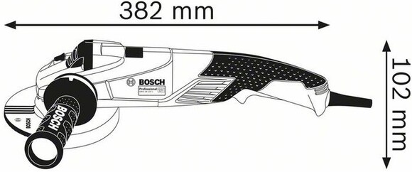 Угловая шлифмашина Bosch GWS 18-125 SL (06017A3200) изображение 2