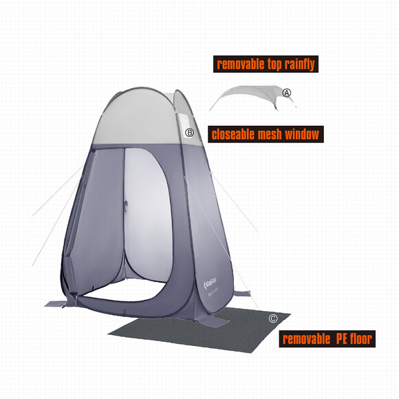 Мульти-тент KingCamp Multi Tent (KT3015) Grey фото 3