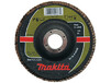 Пелюстковий шліфувальний диск Makita 150х22.23 К60 карбід кремнію (P-65383)