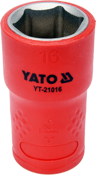 Головка торцева діелектрична Yato 16 мм (YT-21016)
