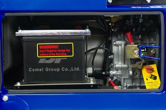 Дизельный генератор EnerSol SKDS-7EBAU 220/380В изображение 6