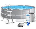 Каркасный бассейн Intex, 366х122 см (фильтр-насос 3785 л/час, лестница) (26718)
