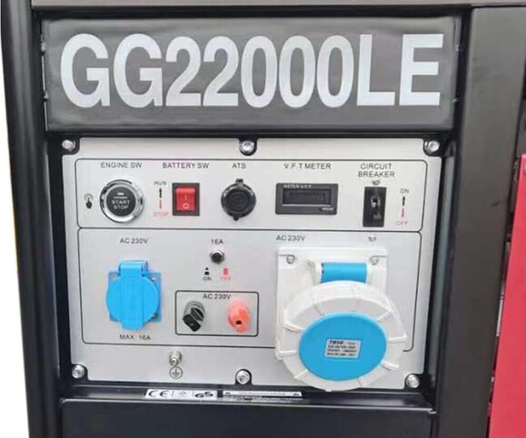 Бензиновый генератор Bison GG22000LE (2001282) изображение 3
