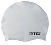 Шапочка для плавания Intex Silicone Swim Cap, белая (55991-3)