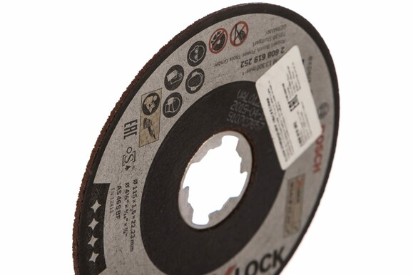Отрезной диск Bosch X-LOCK Expert for Metal 115x1.6x22.23 мм (2608619252) изображение 2