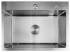 Кухонна мийка Kroner KRP Geburstet-5843HM, 3.0/1.0 мм (CV022801)