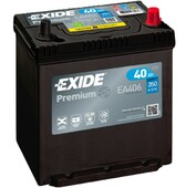 Акумулятор EXIDE EA406 Premium, 40Ah/350A
