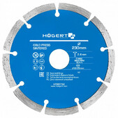 Диск алмазний HOEGERT 230х22.23 мм (HT6D752)