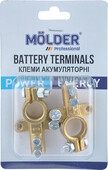 Клеми АКБ MOLDER , посилена EURO, латунь (MA21180)