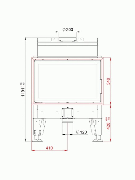 Каминная топка BeFHome THERM 8 (000-0001892) изображение 2