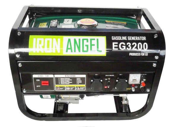 Бензиновый генератор IRON ANGEL EG3200 изображение 3