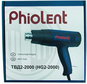 Технический фен Phiolent ТВД2-2000 (HG2-2000) (1308) изображение 5