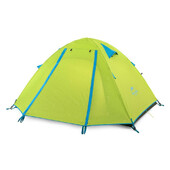Палатка Naturehike P-Series IIII (4-х местная) 210T (65D polyester Graphic NH18Z044-P green (6927595729687)