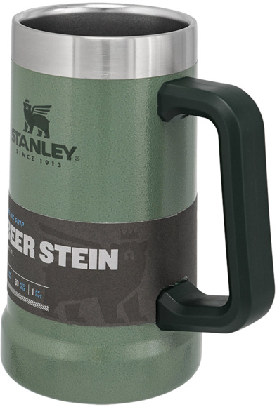 Термокухоль пивний Stanley Adventure Stein Hammertone Green 0.7 л (6939236348331) фото 3