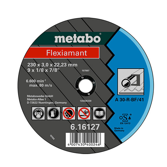 Отрезной круг METABO Flexiamant 150 мм (616121000)