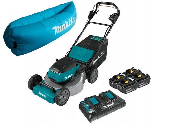 

Газонокосилка аккумуляторная Makita DLM532PT4 20-100 мм 70 л 39 кг (SOFA-DLM532PT4)