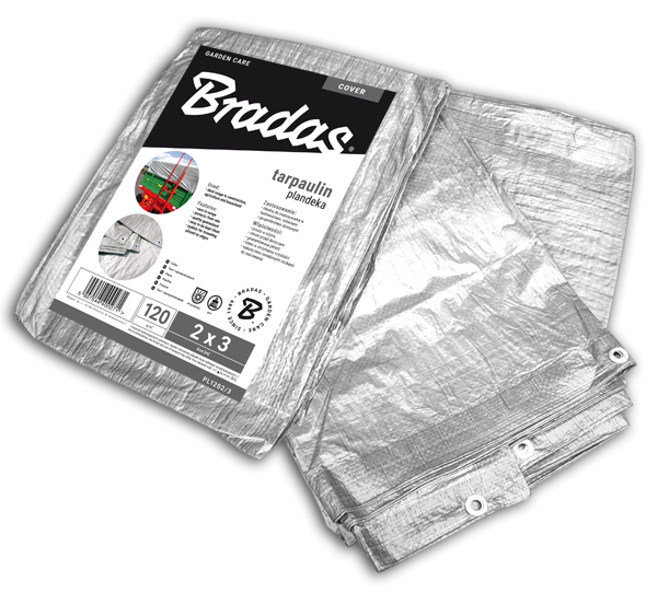 

Тент усиленнный Bradas SILVER 120 г/м 3х4м (PL1203/4)