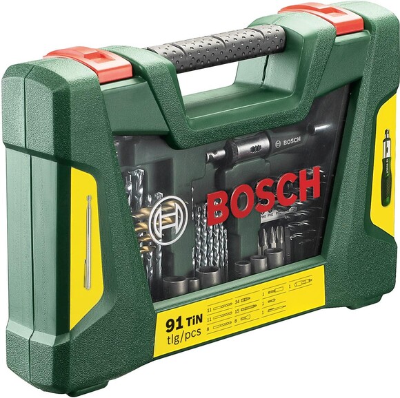 Набір приладдя Bosch V-Line-91 х6 в дисплеї (2607017311) фото 4