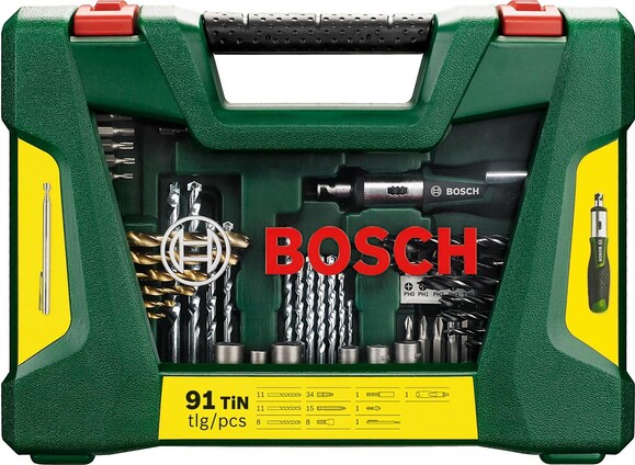 Набор принадлежностей Bosch V-Line-91 х6 в дисплее (2607017311) изображение 3