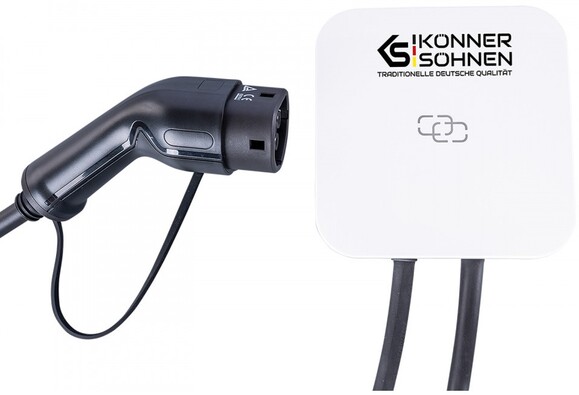 Зарядна станція для електромобілів Konner&Sohnen KS P16/3 (380 Вт, 16А) фото 4