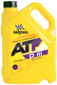 Трансмиссионное масло BARDAHL ATF D III, 5 л (36283)