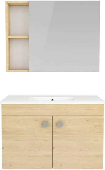 Комплект мебели для ванной RJ Atlant, 80 см (RJ02800OK) изображение 2