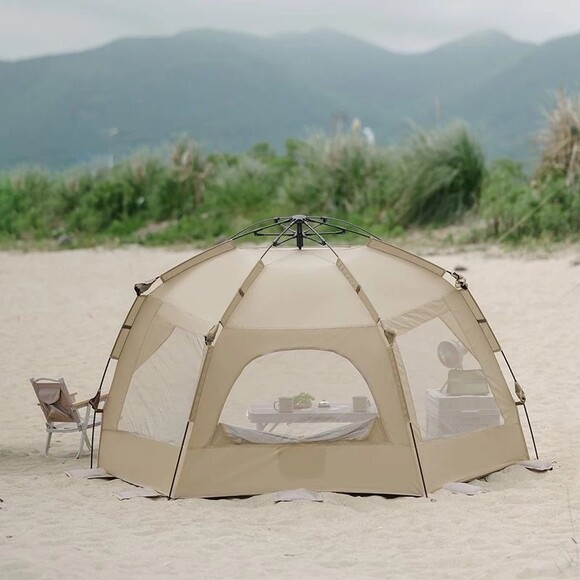 Двухместная палатка Naturehike CNK2300ZP023 (коричневый) (6976023921995) изображение 9
