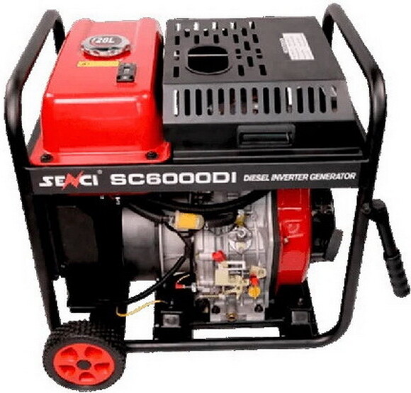 Инверторный дизельный генератор SENCI SC 6000 Di изображение 4