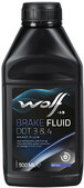 Гальмівна рідина WOLF BRAKE FLUID DOT 3/4, 0.5 л (8307706)