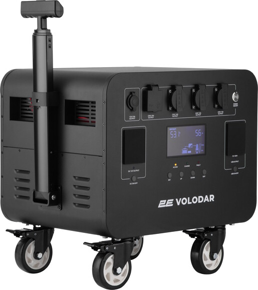 Портативная электростанция 2Е Volodar, 5000 Вт, 5120 Вт/ч, WiFi/BT, расширение емкости, быстрая зарядка (2E-PPS5051) изображение 2