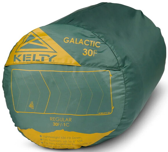 Спальный мешок Kelty Galactic 30, duck green-olive oil (35417222-DUG) изображение 3