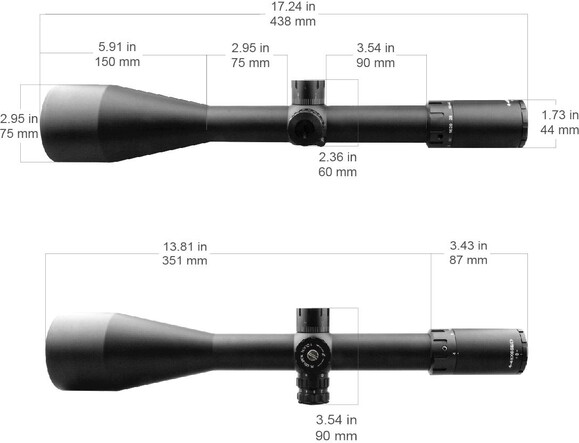 Приціл оптичний Vector Optics Zalem 4-48x65, illum. SFP, 35 (SCOL-25) фото 7