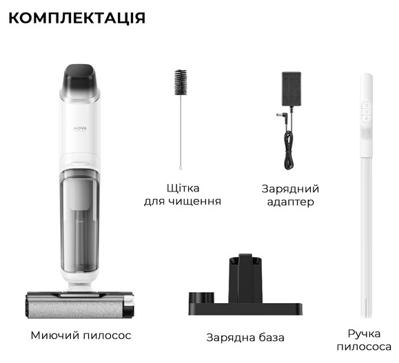 Пилосос Mova Wet and Dry Vacuum K10 Pro (1094506) фото 3