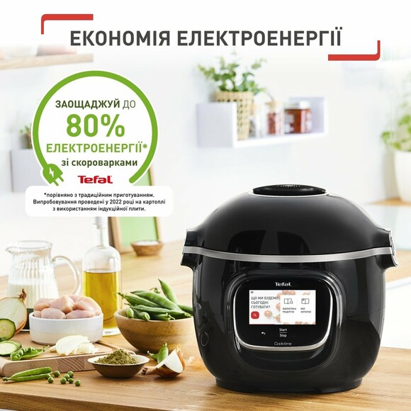 Мультиварка-скороварка Tefal Cook4me Touch (CY912830) изображение 15