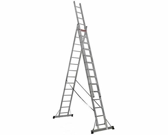 Трехсекционная лестница-стремянка VIRASTAR 3x14 (TS220) изображение 2
