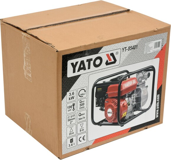 Мотопомпа Yato YT-85401 изображение 4
