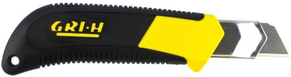 Нож сегментный TAJIMA Heavy Duty GRI авто фиксатор 18 мм (LC560) изображение 2