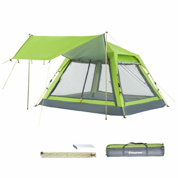 Палатка KingCamp Positano (KT3099) Green изображение 2