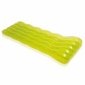 Пляжний надувний матрац для плавання Intex Салатовий Color Splash Lounges 191х81см (58876-1)